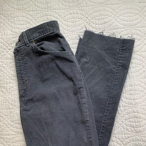 Vintage gray corduroy pants